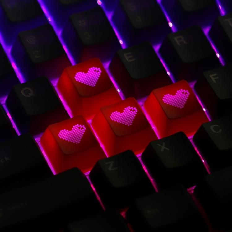 Игровые механические колпачки клавиш OEM-высоты для клавиатур WASD Клавиши направления