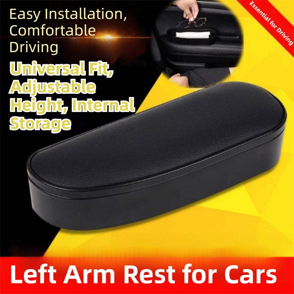 Self-adhesive Multifunctional Armrest Console Anti Slip Expandable Storage Compartment Stowing