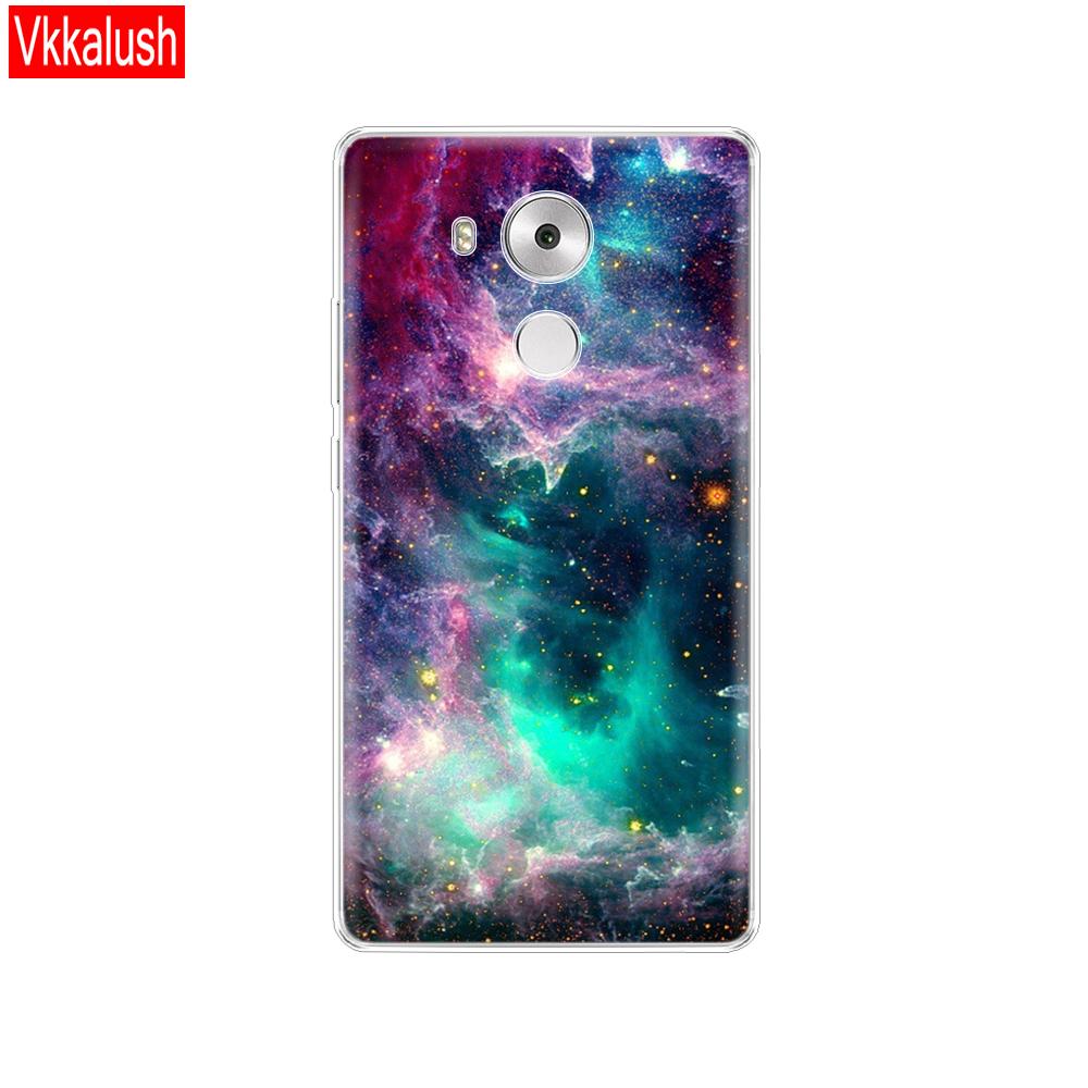 Чехол для Huawei Mate 8 Чехол Huawei Mate8 Чехол Cartoon Soft задняя крышка Mate 8 Coque Funda Skin противоударный чехол