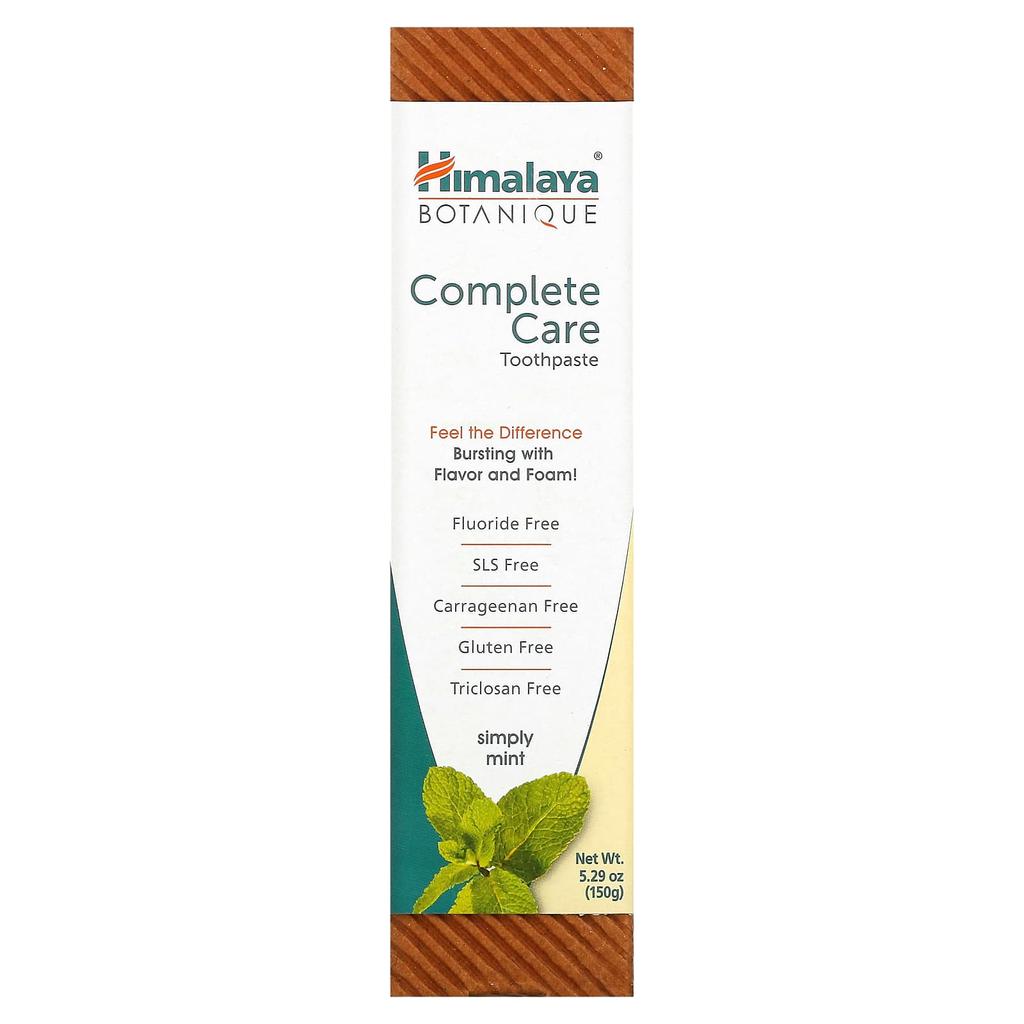 Himalaya Botanique, Зубная паста Complete Care, Simply Mint, 150 г (5,29 унции)