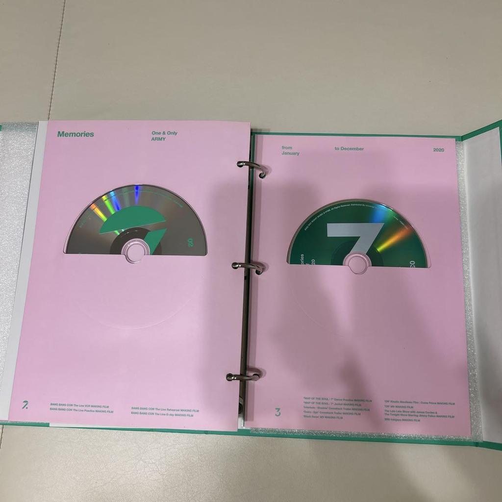 [USED] Memories of 2020 BTS