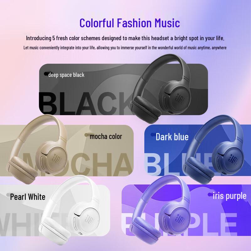 JBL TUNE 530BT Wireless Over-Ear Headphones