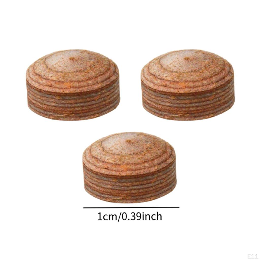 Pool Cue Tip Snooker Stick Soft Billiard Tips for Game