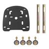 Motorcycle Board Tail Rack Rear Luggage Case Bracket Tail Box Fixing Plate Trunk Bracket Pad