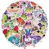 50 Cartoon Frog Fairy Graffiti Stickers Decorate Guitar Notebook Suitcase DIY Waterproof