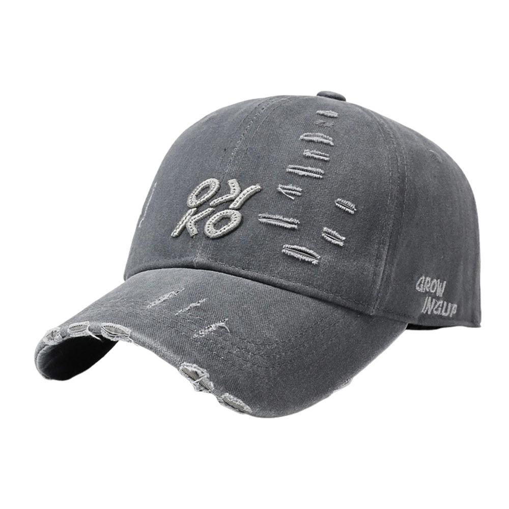 Hip Hop Baseball Cap Cotton Snapback Hat Casual Visor for Men Women