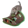 9 Holes Cat Toy Cat Interactive Tunnel Toy Fun Mouse Chasing Toy  Puzzle Exercise Toy Wit