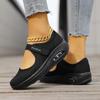 Women's Casual Mesh Sneakers, Breathable & Comfort Platform Soft Sole Shoes, Daily Walking Wedge Footwear