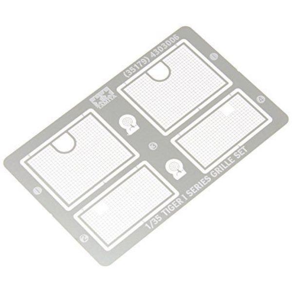 Tamiya 1/35 Немецкий тяжелый танк(военный) Набор фототравленых решеток для Tiger I