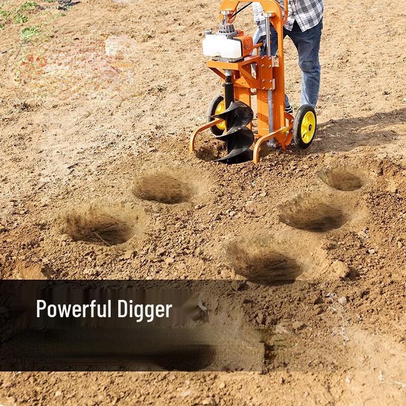 Sigal Two-Stroke Earth Auger Post Hole Digger CN plug (adapter included)