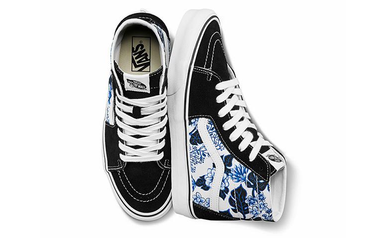 Men's Sneakers Vans Sk8-Hi Tapered 'Floral Blue'
