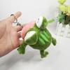 Adorable Green Plush Frog Keychain Cute Cartoon Stuffed Toy For Girls Gift
