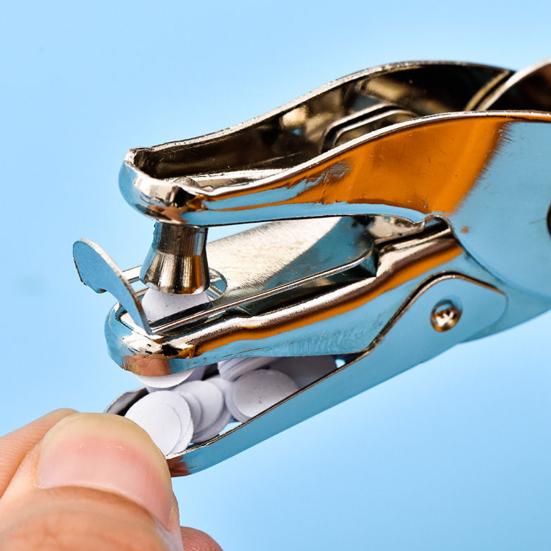 Дыроколы для бумаги с крошечной гладкой поверхностью, удобные ручные круглые дыроколы для