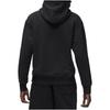 Jordan Alphabet Logo Pattern Drawstring Hoodie Long Sleeve Sweatshirt Men Tops Black DV6464-010