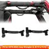 2x Черные Ручки Захвата на Верхнюю Дугу Безопасности для Jeep Wrangler YJ TJ JK JK JL 4-дверный