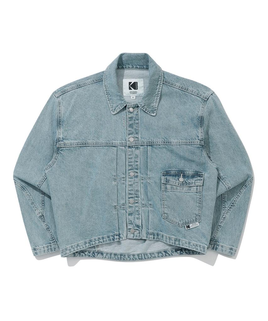 KODAK Rgb Trucker Denim Jacket Women'S Sky Blue