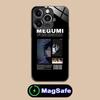 Чехол для мобильного телефона Jujutsu Kaisen Мегуми для iPhone 17 16 15 14 13 12 11 Pro Max Plus Mini MagSafe Стеклянный Цветной Чехол Роскошный