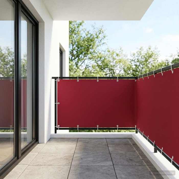 Maison Exclusive - Écran de confidentialité pour balcon 150 x 1000 cm