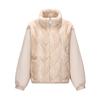 Women's cotton-padded clothes, new autumn and winter casual thickened warm fashion, coat on both sides brown