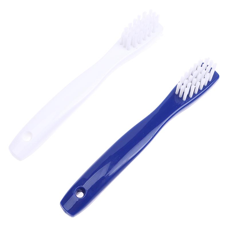 Щетка для чистки зубных протезов Специальная щетка для протезов вставных зубов Зубная щетка для ухода за полостью рта