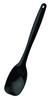 Okabe Western Tableware Turner Kitchen BSL5801 Spoon, 250mm, Silicone, Black,