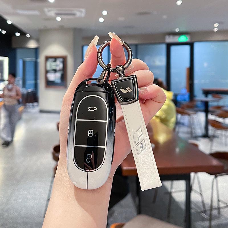 Универсальный Идеальный Чехол для Ключа L9 для Автомобилей L8/L7/L6 2024-2026 годов - Защитный Чехол с Пряжкой
