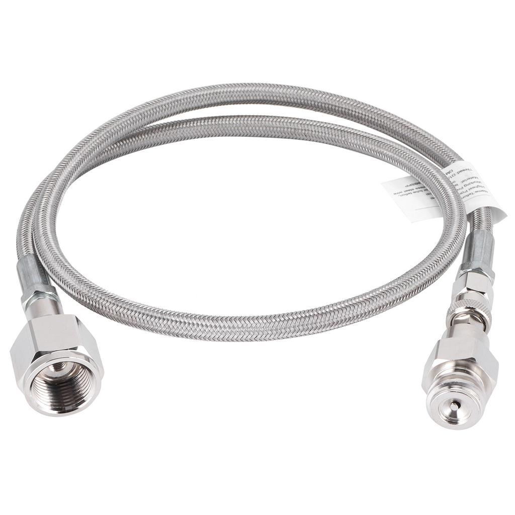 CO2 Universal External Hose Adapter G5/8-14 1m Soda PTFE Hose Soda Maker Accessories