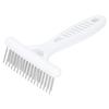 Two Row Teeth Double Row Rake Comb Metal Pins Undercoat Rake Dog Grooming Rake  Long Haired Pets