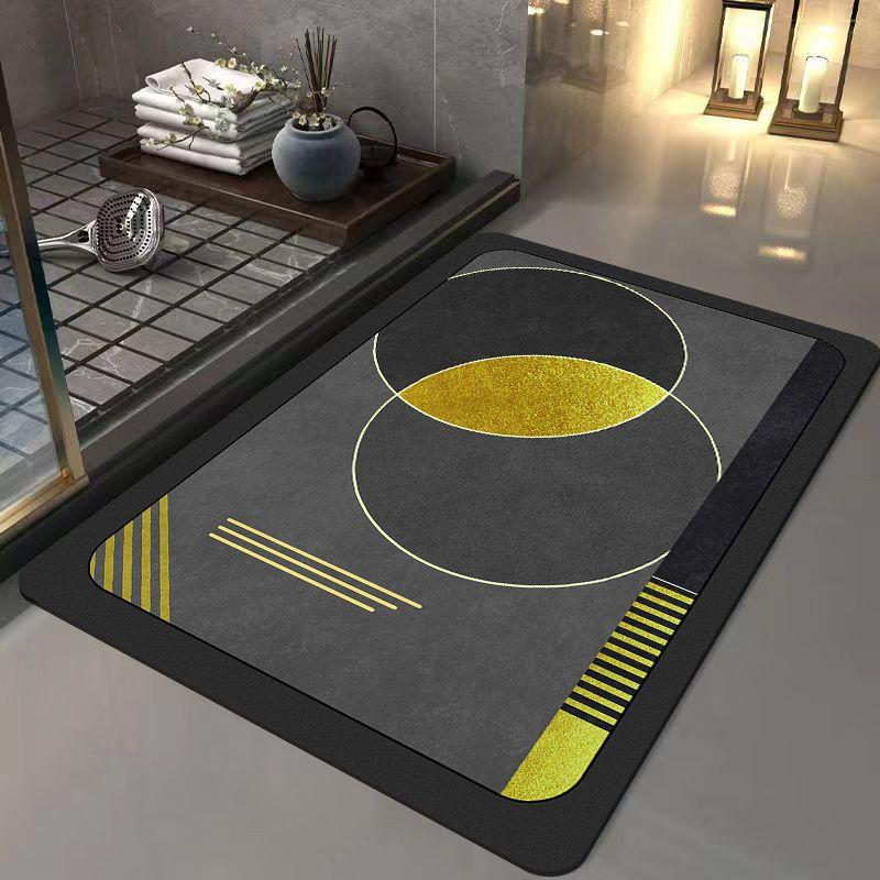 Впитывающие подушечки из диатомовой слизи, коврик для домашнего туалета, дверной проем в ванную комнату, нескользящий ковер, коврики для ванной комнаты