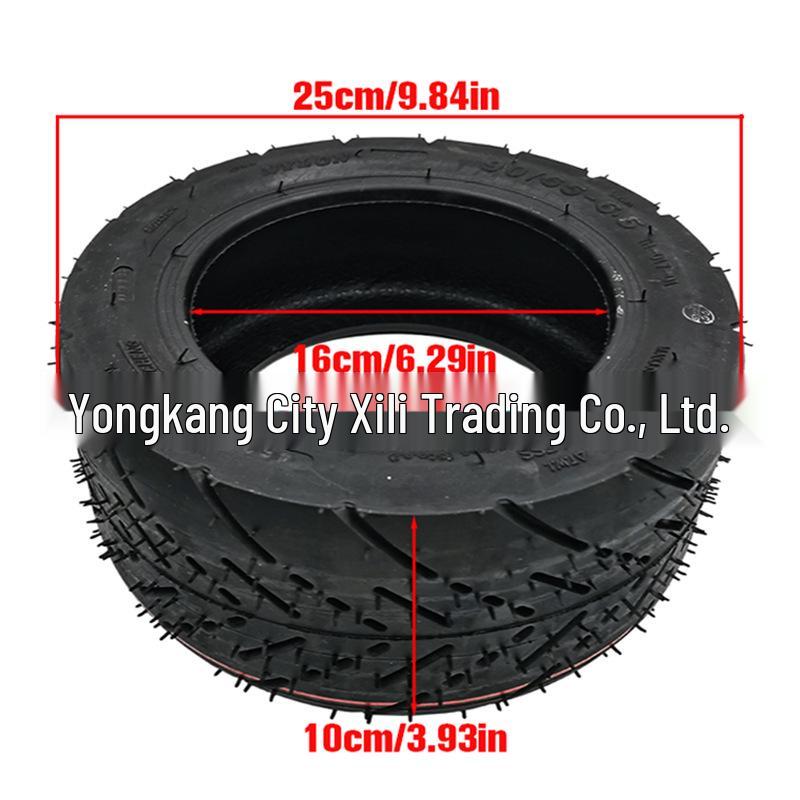 XUANCHENG Утолщенная 11-дюймовая спортивная вакуумная шина для электромобиля, 90/65-6.5
