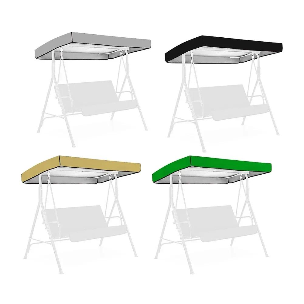 Outdoor Swing Chair Awning Garden Waterproof Swing Canopy Roof Cover Outdoor Garden Courtyard Swing Sunshade