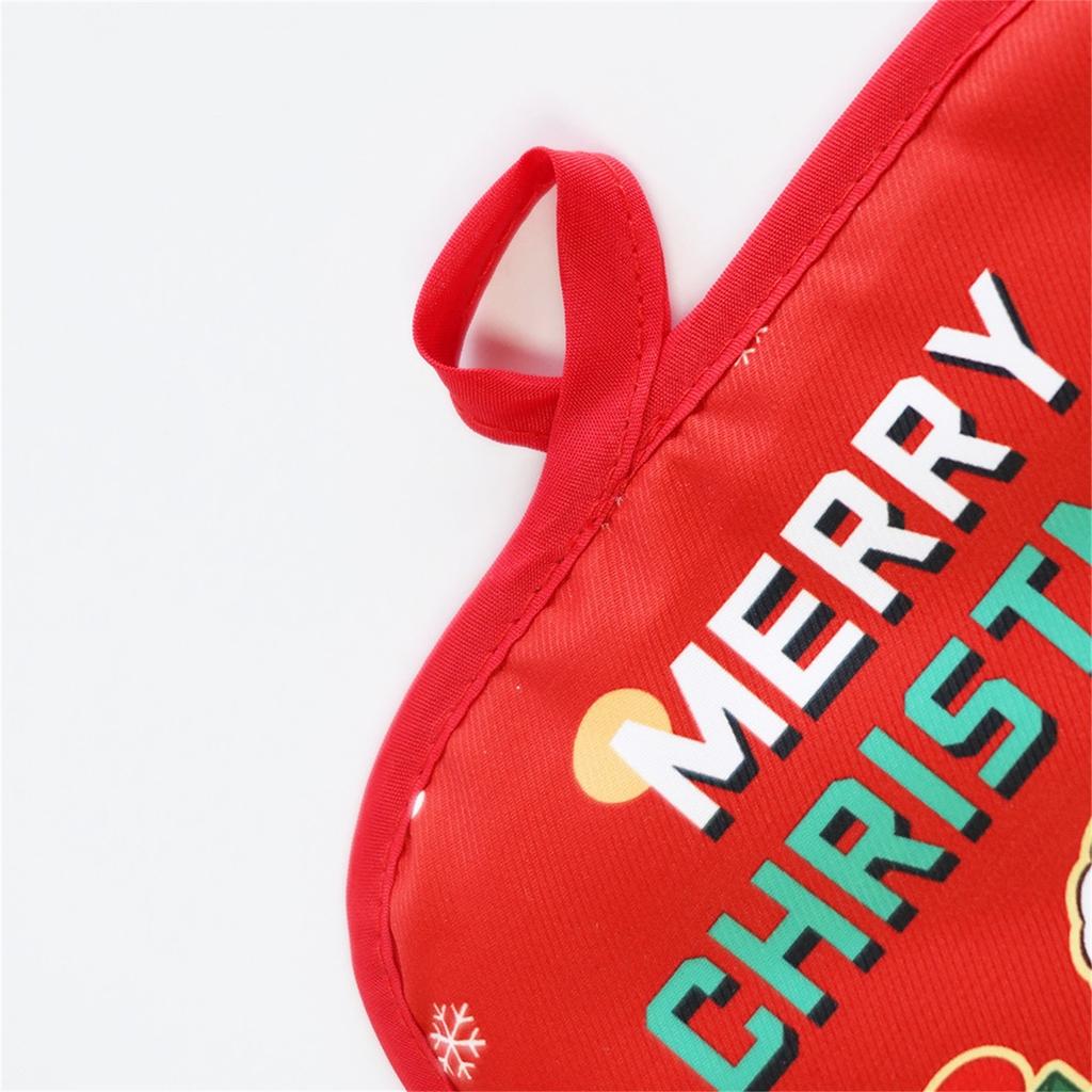 Рождественские утепленные перчатки Перчатки для духовки Перчатки для кухни Перчатки для духовки Утепленные перчатки, устойчивые к высоким температурам