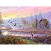 Алмазная вышивка Пейзаж Лодж Полная вышивка Алмазная картина Вышивка крестом Картины со стразами