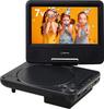 YAMAZEN CPD-N70(В) Портативный DVD-плеер, совместимый с CPRM, 7-дюймовый, 3 способа питания, от сети/автомобиля/батарей, сумка для автомобиля в комплекте, копирование CD, функция возобновления воспроизведения, Lig