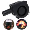 Portable BBQ Fan DC 12V 0.07A 3300R/Min Air Turbo Blower for W/ Air Duct for Barbecue Picnic Camping Fire Charcoal S