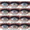 1 Pair Color Lens TWINKLE Color Contact Lenses Beautiful Pupil Makeup Contact Lens Yearly Use Cosmetic Beauty Eye Lenses