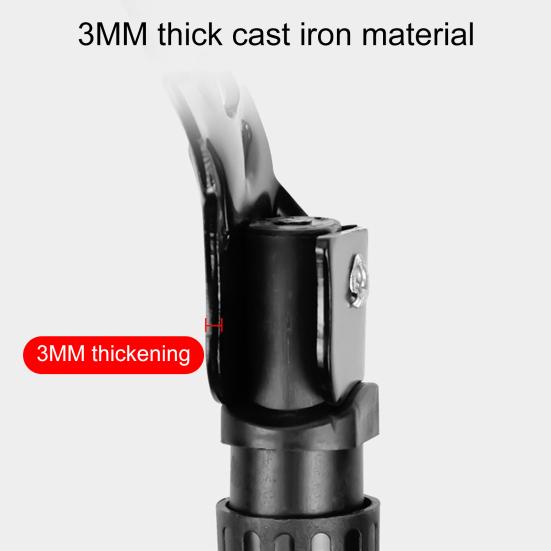 Велосипедная односторонняя подставка износостойкая противоскользящая металлическая детская велосипедная задняя багажная стойка для равновесия