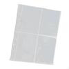 Photocard Sleeves Binder Photo Album Pages 4 Grid Holder Lightweight for Trading