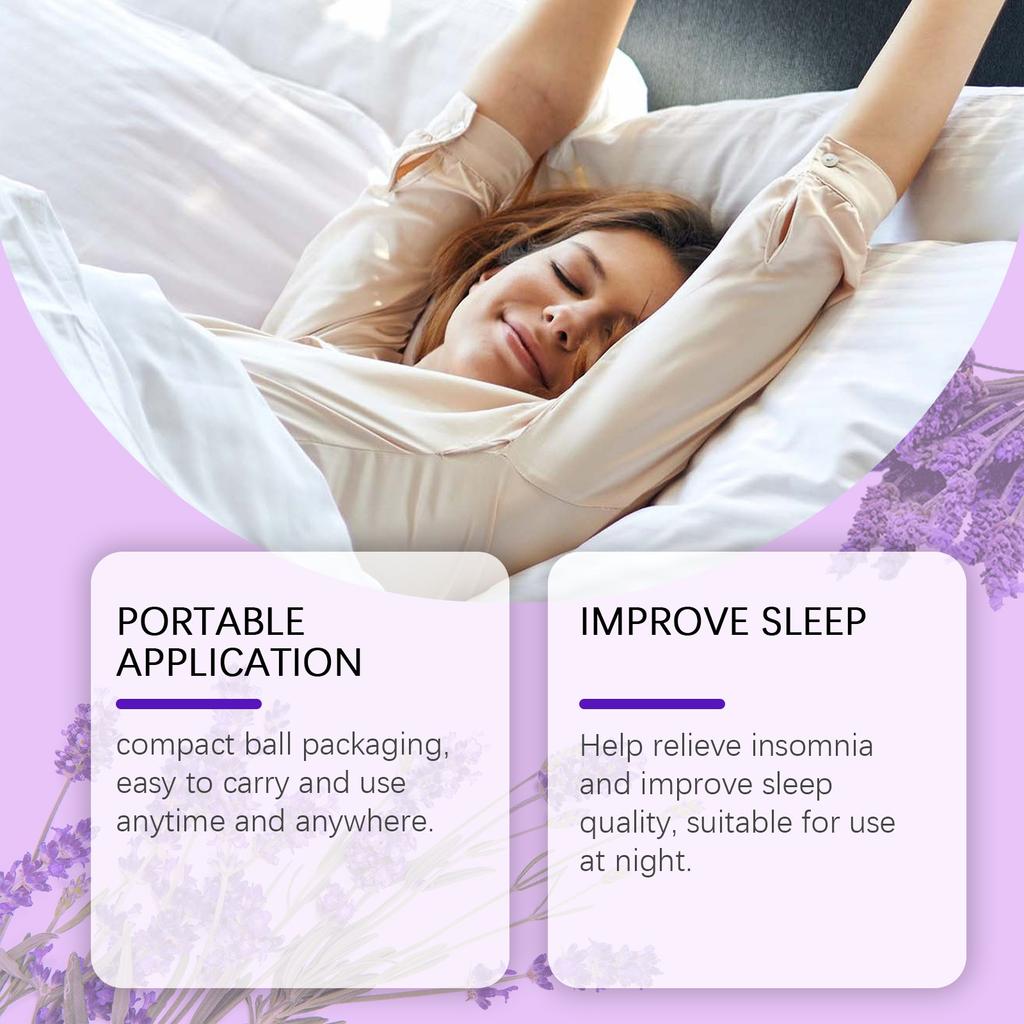 Комбинированное масло лаванды, стабилизирующее бессонницу, способствует комфортному глубокому сну, 10 мл