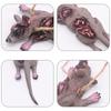 Halloween Horror Hanging Pendant Fake Dead Mouse Bat Broken Hand Feet Halloween Party Home Haunted House Scary Decoration Props