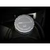 Silver Aluminum Outside Water Tank Cap Cover Trim Fit For Benz C-Class 2015-