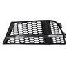 Fog Light Grill With Chrome Trim High Toughness Long Lasting Use Easy Installation for A3 S3 2017 To 2019 Left: