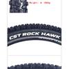 Покрышка для горного велосипеда CST ROCK HAWK 26 дюймов C1844 стальной корд 26*2.40 27.5*2.25 MTB Велосипедная утолщенная покрышка