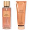 Set of Body Mist and Body Lotion - Amber Romance -