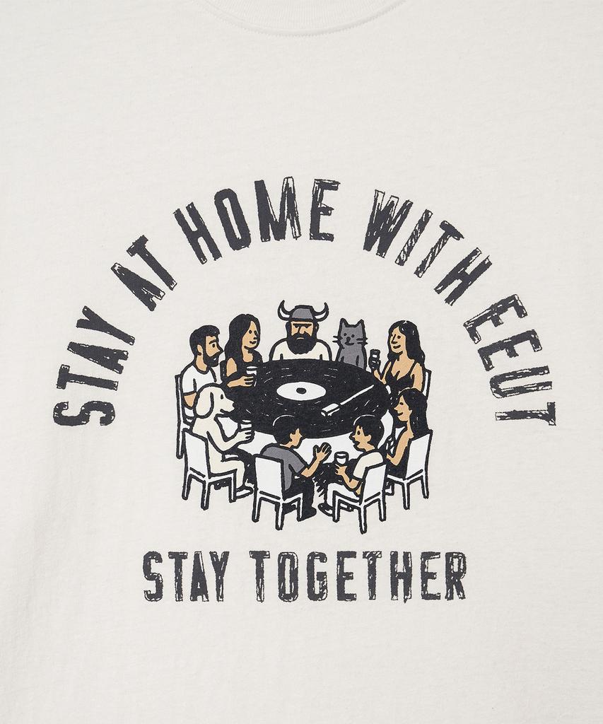 Футболка Iuteu Stay Together / Белая