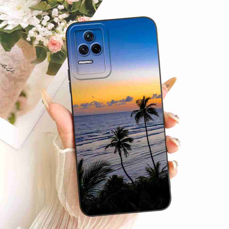 For Redmi K50 5G 22041211AC Case Luxury Butterfly Painting Silicone Back Cover For Redmi k50 K 50 5G Phone Cases Shockproof