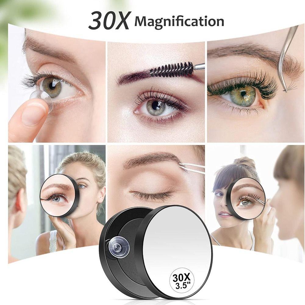 10/20/30X Enlarging Cosmetic Mirror High-definition Bathroom Makeup Mirror Woman