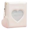 Solid Color 3-inch Photo Album Album Love Hollow Photocard Holder With Heart Pendant Kpop Idol Cards Collect Book Polaroid Album