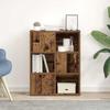 VidaXL Bookcase Old Wood 60x24x76.5 Cm Engineered Wood, Bookshelf, Storage Rack, Book Support, 860389