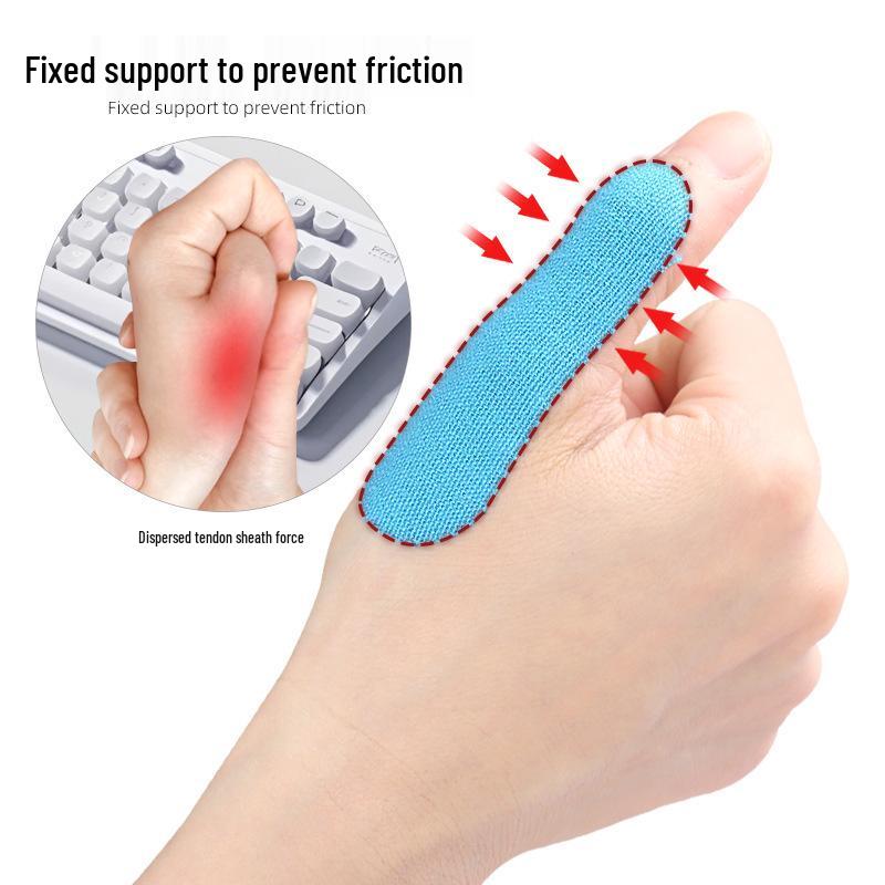 Elastic Finger Protector Patches - 5 Pcs/sheet: Anti-Friction Support Tape for Thumb and Fingers In Bowling and Sports